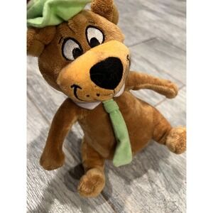 Yogi Bear Plush Stuffed Animal 9" Toy Hanna Barbera Cartoon Beanbag‎ Beanie